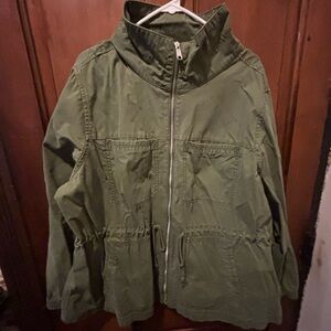 Old Navy Olive Green Utility Jacket